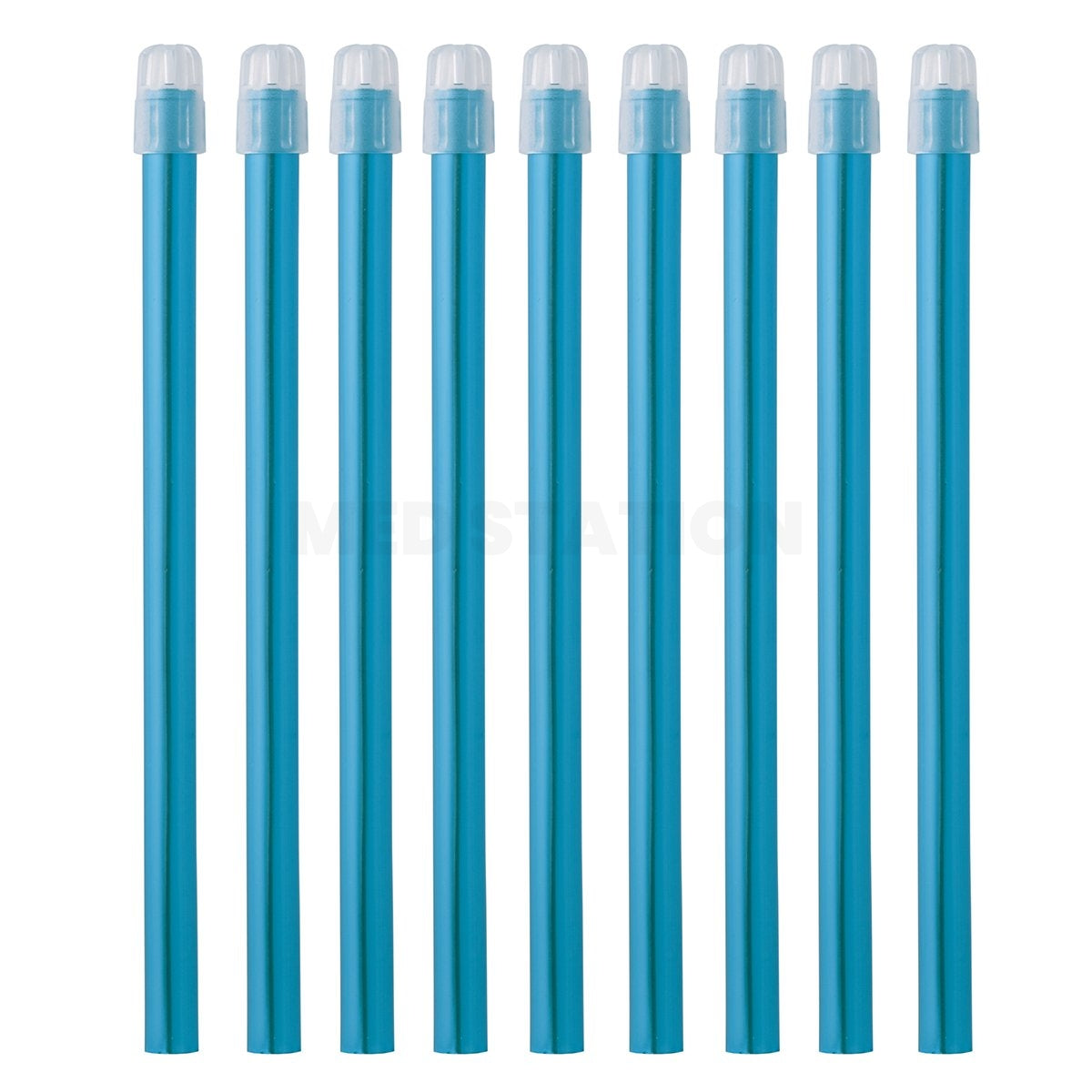 100pcs Euronda Monoart Disposable Saliva Ejectors EM15 - Blue Lagoon